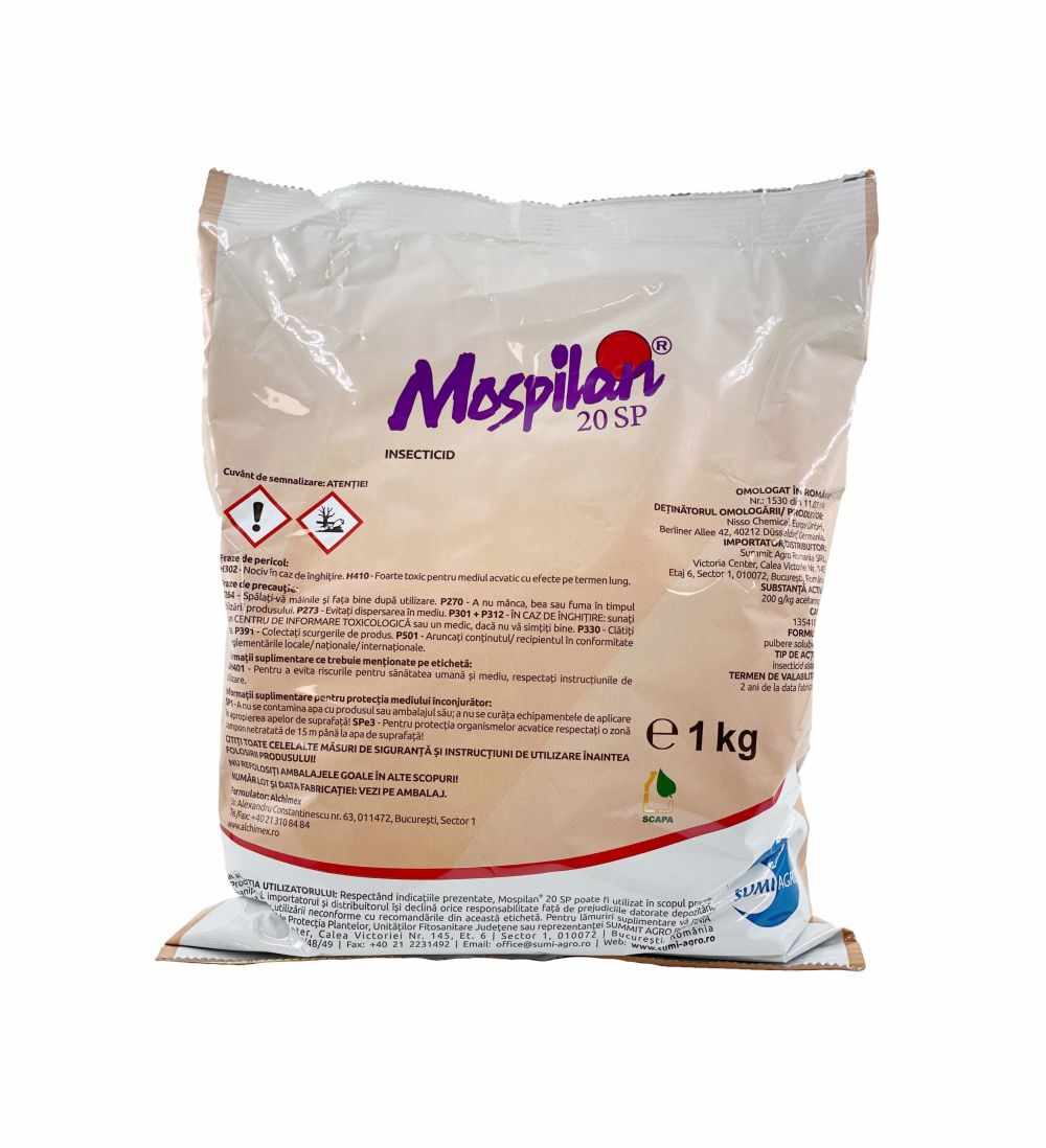 Insecticid MOSPILAN 20 SP 1 kg